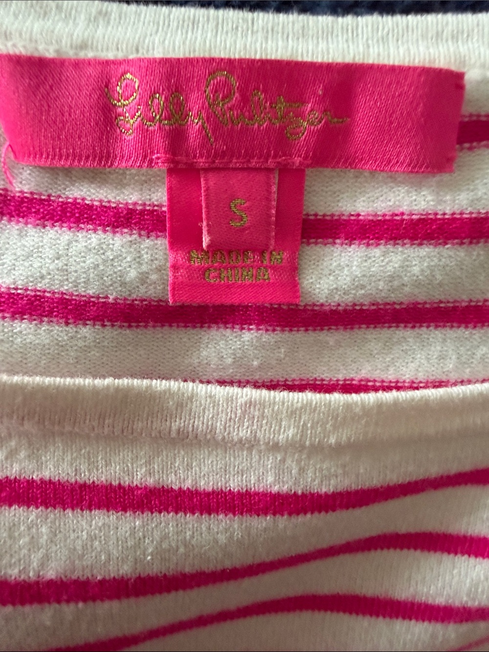 Lilly Pulitzer Ruth Ruffle Sweater in Pink Tango.  Sz Small - Picture 8 of 10